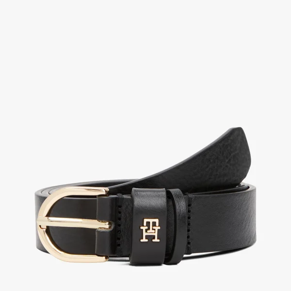 Essential TH Monogram Leather Belt