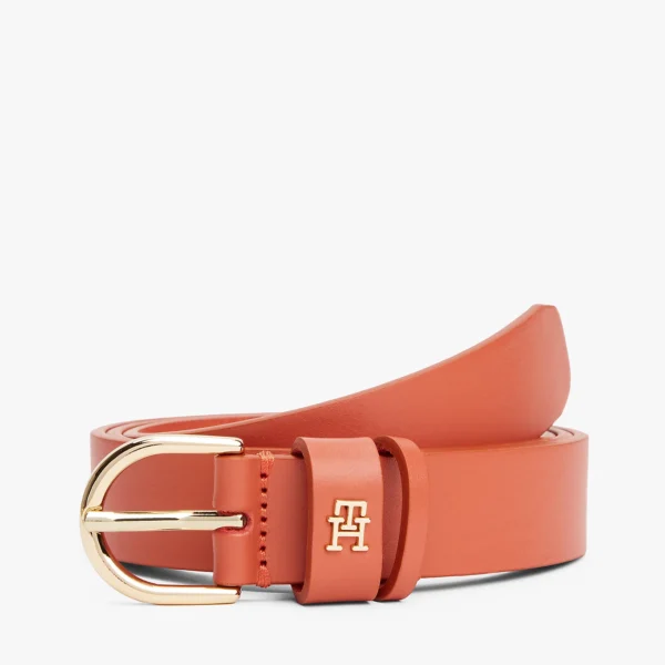 Essential TH Monogram Leather Belt
