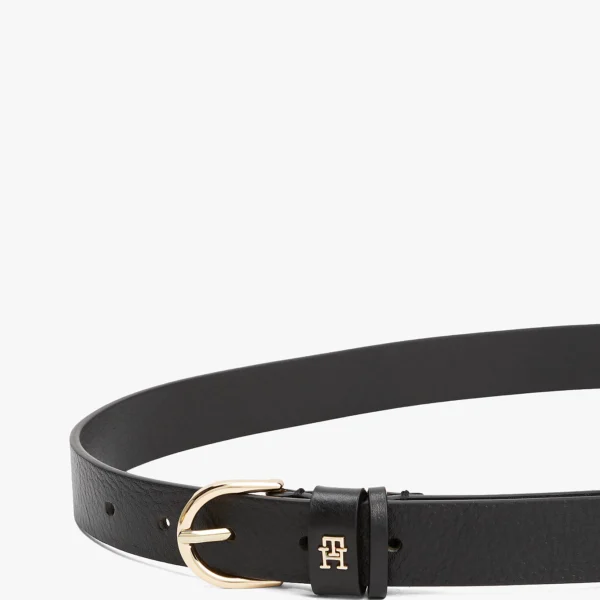 Essential TH Monogram Leather Belt