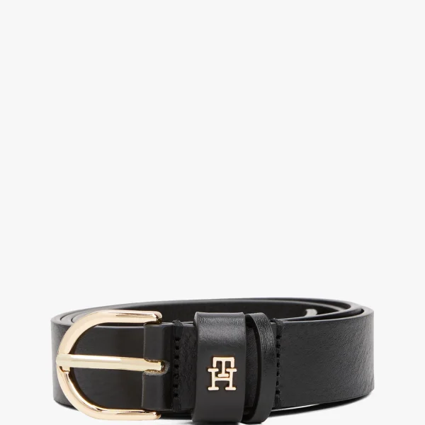 Essential TH Monogram Leather Belt