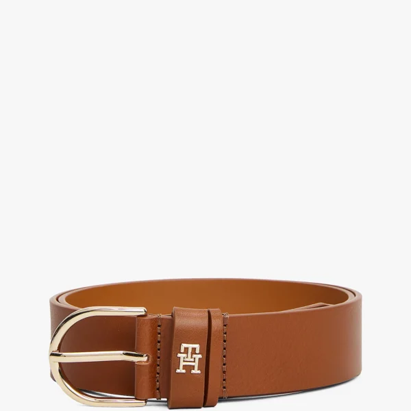 TH Monogram Round Buckle Belt