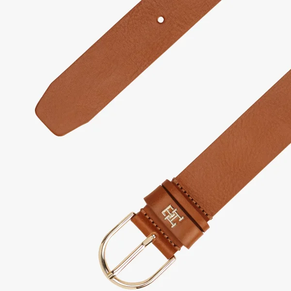 TH Monogram Round Buckle Belt