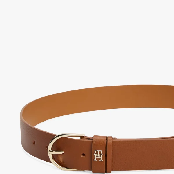 TH Monogram Round Buckle Belt