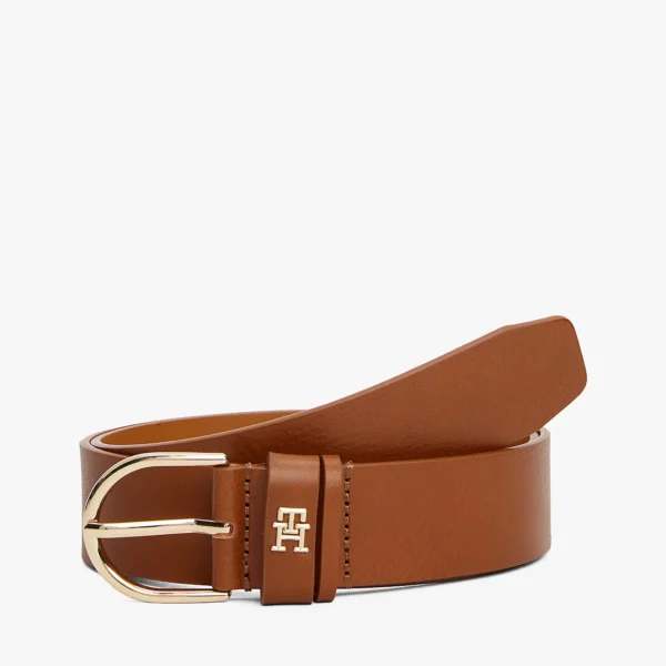 TH Monogram Round Buckle Belt